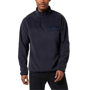32‎ Degrees HEAT Men's Soft Fleece Quarter Snap Pullover XL Navy Blue